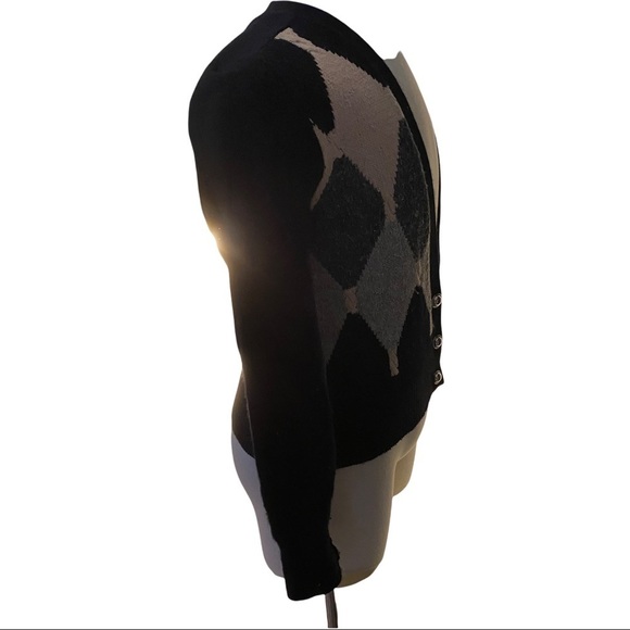 Segue Tribal Silk Angora Cardigan Sweater Women M - Picture 4 of 8